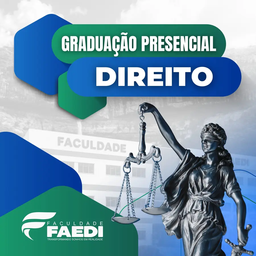 Graduação presencial em Direito na FAEDI