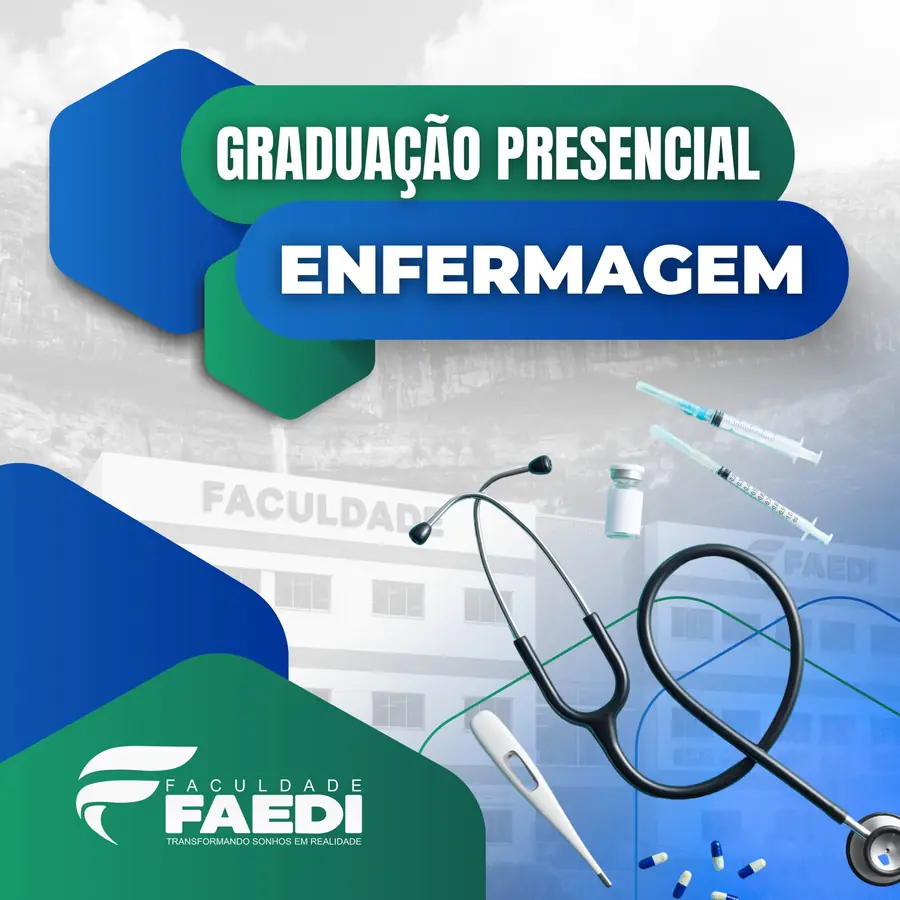 Graduação presencial em Enfermagem na FAEDI