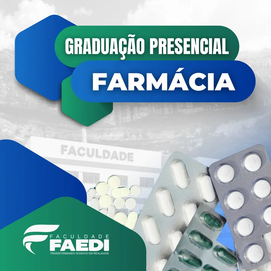 Graduação presencial em Farmácia na FAEDI