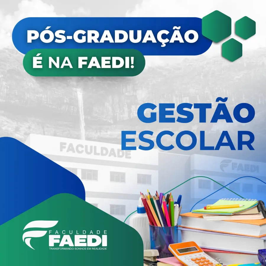Pós-graduação em Gestão Escolar na FAEDI